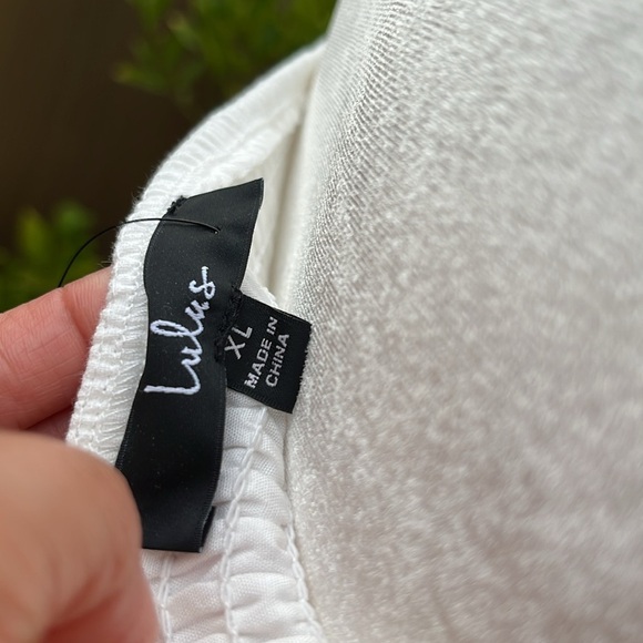 Lulus Mediterranean Moments White Lace Strapless Tiered Maxi Dress  XL  … - Picture 14 of 16